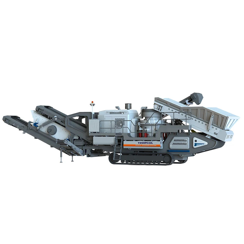 Low Price Portable Gold Iron Ore Crushing Machine Concrete Construction Waste Gravel Rock Stone Crusher Mobile Crusher Plant