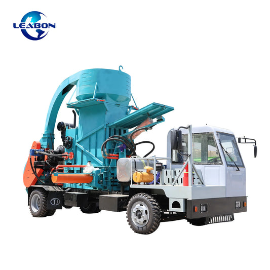 Mobile Farmland Straw Grass Corn Stalk Baler Storage Mini Maize Baler Smash Straw Sawdust Silage Baler Machine