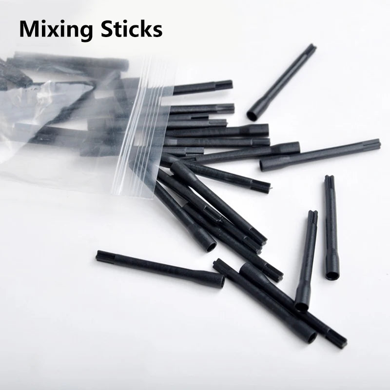 1 Pc Electric Tattoo Ink Mixer Pigment Agitator Tattoo Blender with 100 PCS Pigment Sticks Tool Body Art Tattoo Accesories