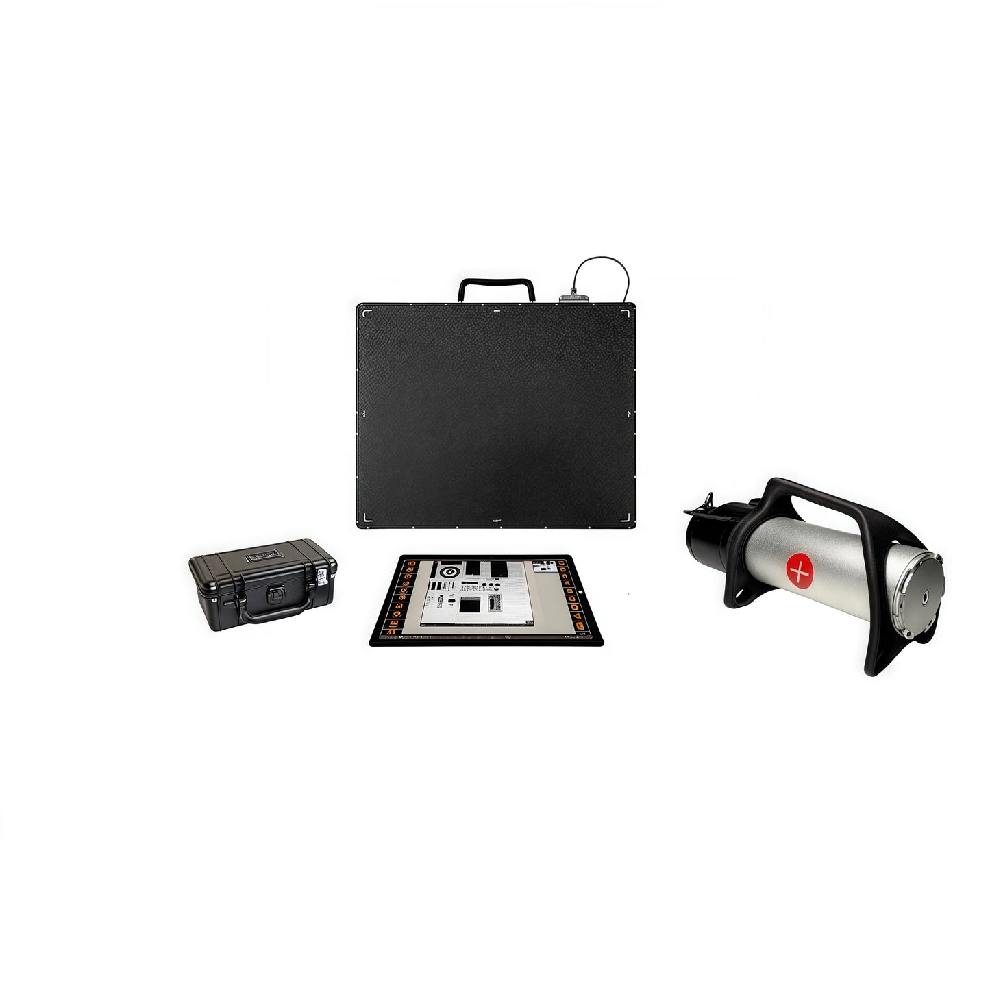 VikingDetector VP-001 120KV Handheld Aluminum Alloy X-Ray Baggage Scanner Machine High-Penetration 35mm Sensitivity CE/RoHS/FCC