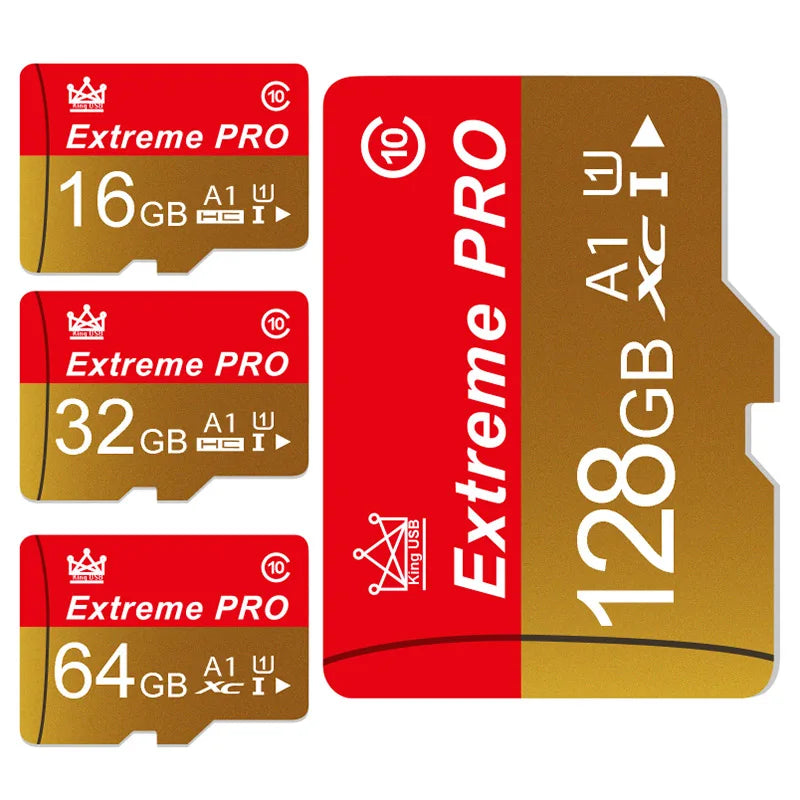 Speicherkarte High Endurance Videoüberwachung TF-Karte 256GB 128GB 64GB 32GB Mini SD-Karte MAX Bis zu 100MB/s Flash-Karte für Mobilgeräte
