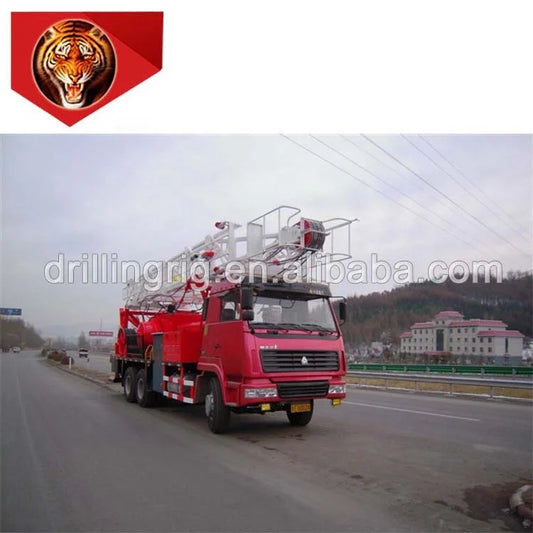 Tiger Rig Warehouse Supply XJ1800 Onshore Workover Rig-Diesel Powered Well Drilling Equipment Engine Pump Gearbox Motor Valves