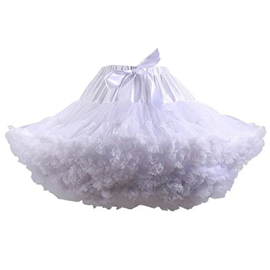 Neue Ankunft Petticoats Hochzeit Braut Krinoline Damen Mädchen Unterrock für Party Weiß Blau Schwarz Ballett Tanz Rock Tutu
