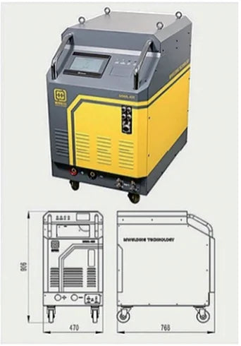 Portable Automatic Open-frame Orbital Welding Machine MIG TIG Argon Welder for SS Pipe
