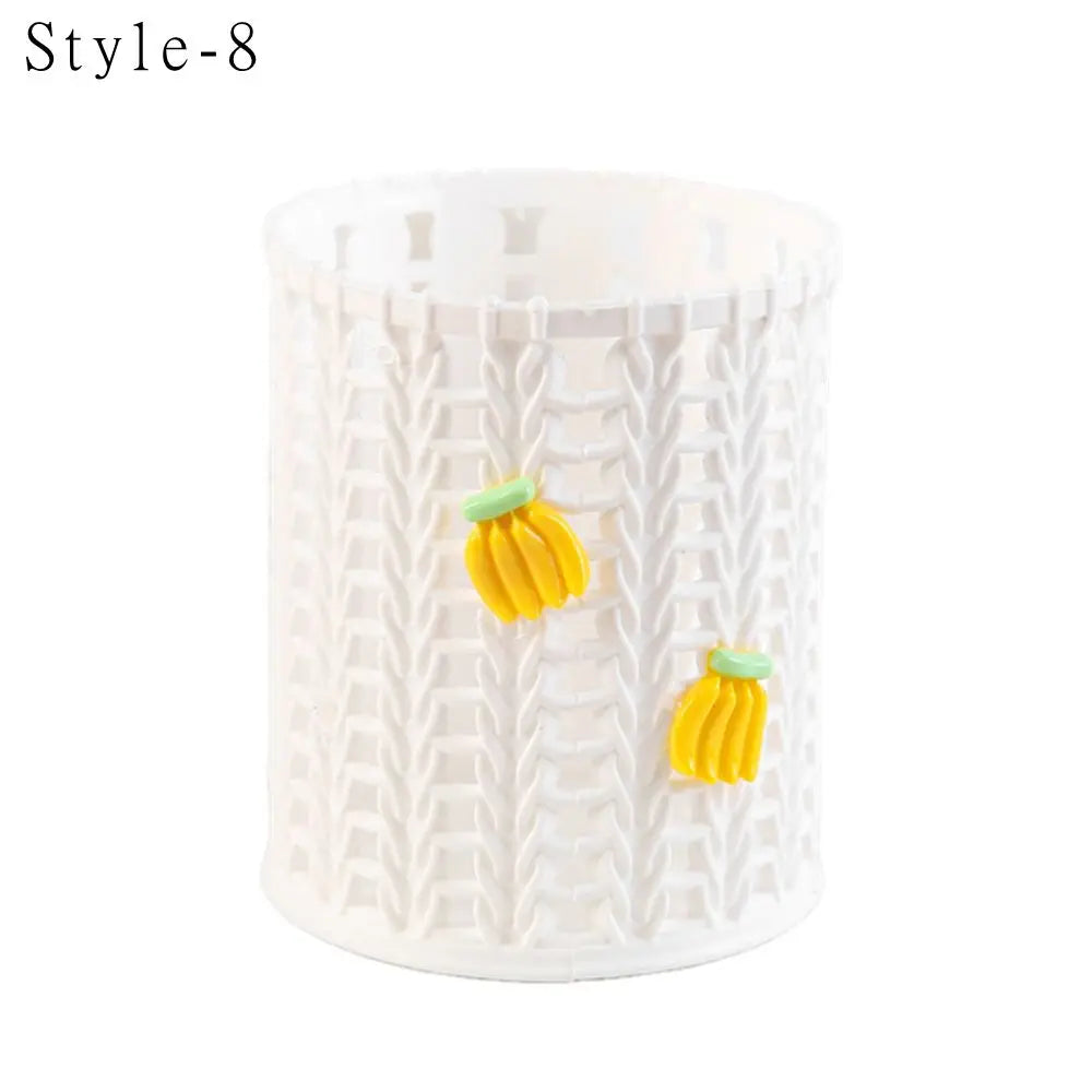 1PC Creative Imitating Vine Pen Holders Desktop Organizer Makeup Brush Storage Pencil Cup Holder School Office Desk Accessories