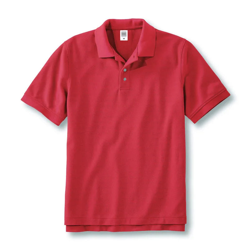 100 Cotton Polo Shirt Men,Light luxury Brand PoloShirt,Summer Short Sleeve Tee Shirt Fashion Tops Quality Clothes Golf Wear - Shoppiline