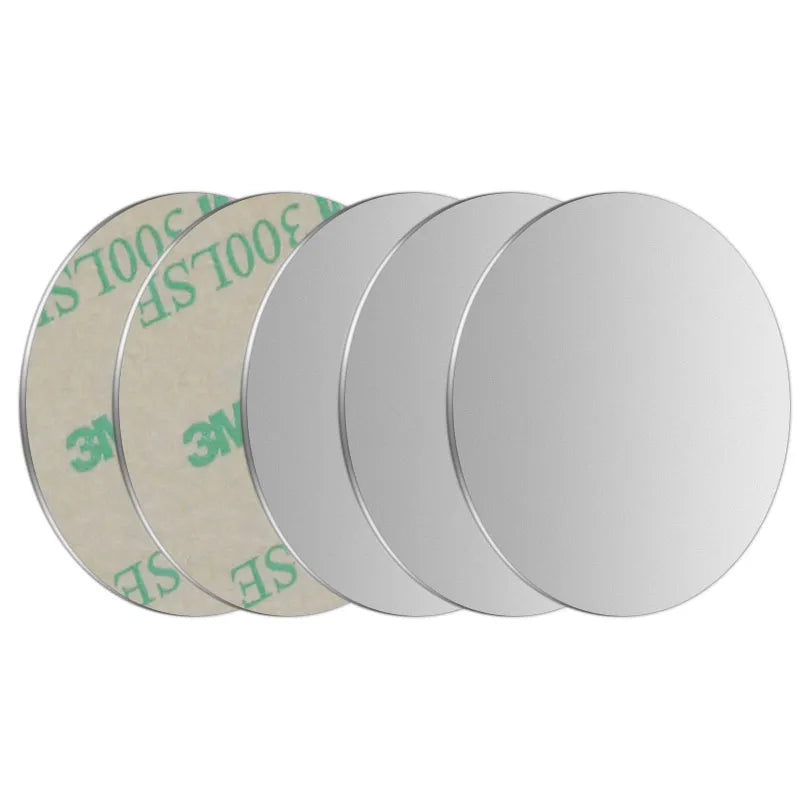 5pcs Autocollant Plaque Métallique disque de fer pour Support Téléphone Portable Magnétique Pour Support Téléphone Voiture Magnétique