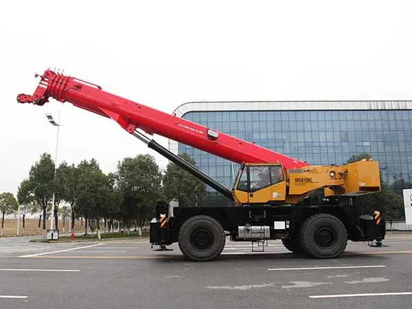 China 120 Ton Rough Terrain Truck Crane SRC1200 With Low Maintenance Cost to Botswana
