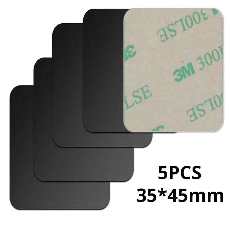 5pcs Autocollant Plaque Métallique disque de fer pour Support Téléphone Portable Magnétique Pour Support Téléphone Voiture Magnétique