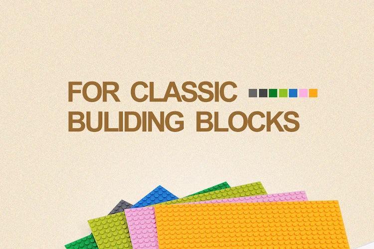 MOC Educational Building Blocks: Creative Construction Kit with Base Plate and Assembly Tool for Educational Puzzle Toys