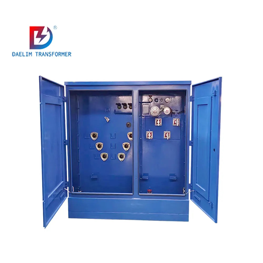 Professional Three Phase High Voltage Low Voltage Level 2000KVA 44KV  4160V Multi-standard Certificated Transformer