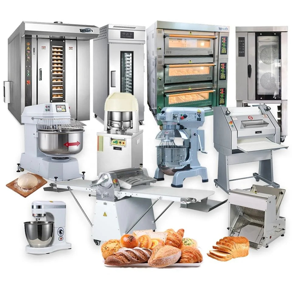 Commercial Ovens Bakery Equipment Set Electric Gas Baking Small Bakery Equipments Bread Bakery Factory Machines and Utensils