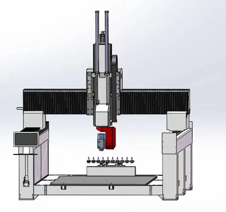 1325 1530 2040 5 Axis Atc Cnc Router 3d Wood Carving Cutting Machine Woodworking Machinery