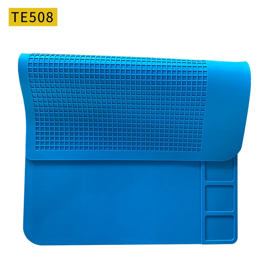 Silicone Soldering Mat Pad Desk Platform  for Welding Station Iron Phone PC  Repair Magnetic Heat Insulation No Lead S-160