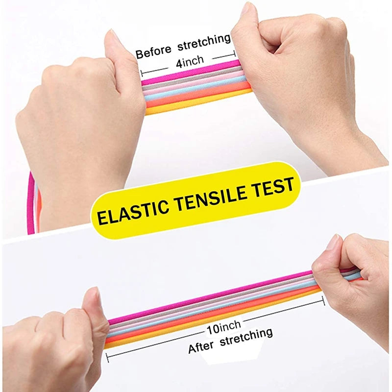 NEW 1 Pair Round Color Elastic Shoelaces Lock No Tie Shoelace Metal Easy to Remove Suitable for All Shoes Lazy Lace 21 Colors