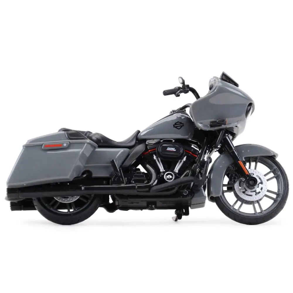 Maisto 1:18 Harley Davidson 2022 Fat Bob 114 Die Cast Vehicles Collectible Hobbies Motorcycle Model Toys - Shoppiline
