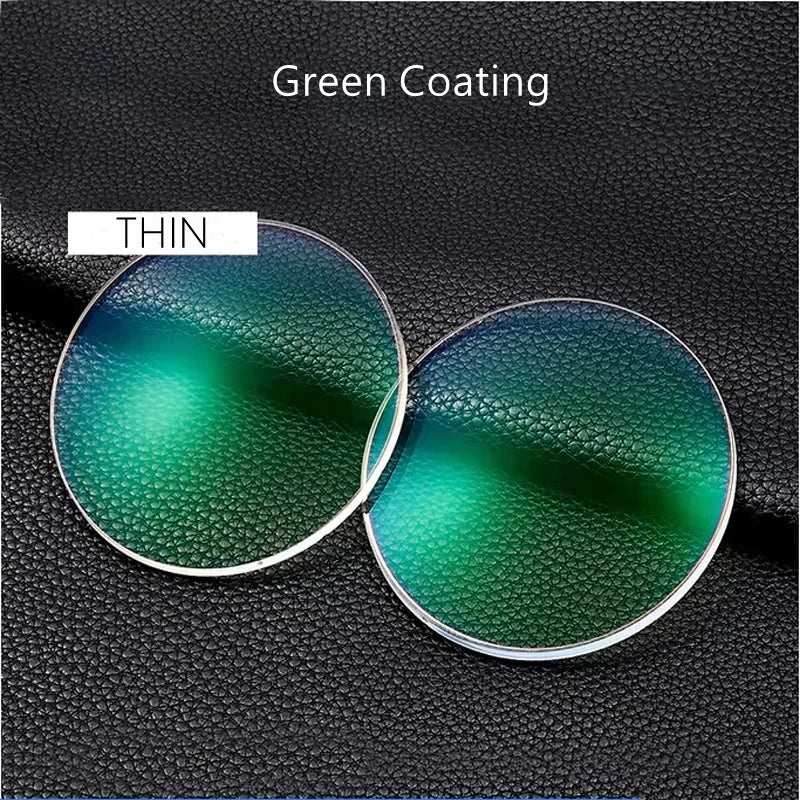 YIMARUILI 1.56 1.61 1.67 1.74 Anti-reflective Anti-scratch UV400 Anti-blue Light Lenses HMC Coating CR39 Resin Optical Lens