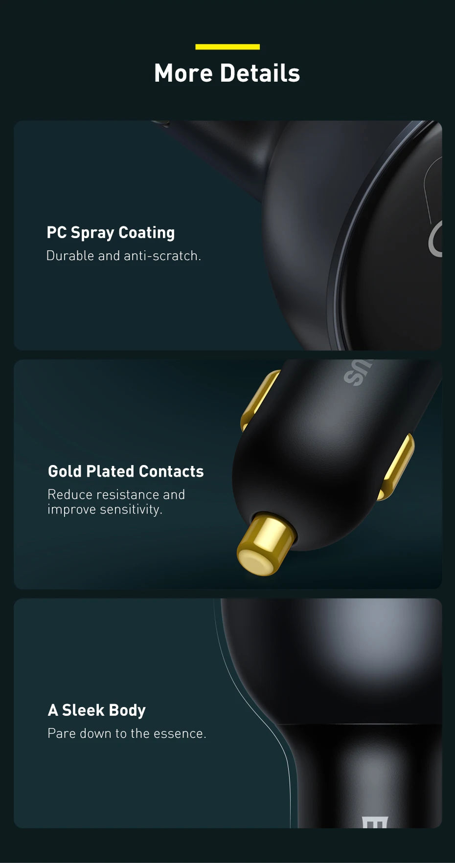 Baseus 160W Car Charger QC 5.0 Fast Quick Charging PPS PD3.0 USB Type C Car Phone Charge For iPhone 13 14 15 Pro Laptops Tablets - Shoppiline