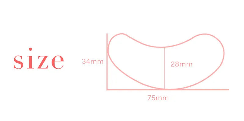 50/500/1000 Stück Hydrogel-Pads für Wimpernverlängerung, Unteraugenpads, Wimpernsticker, Tools, Großhandel LAUKISS