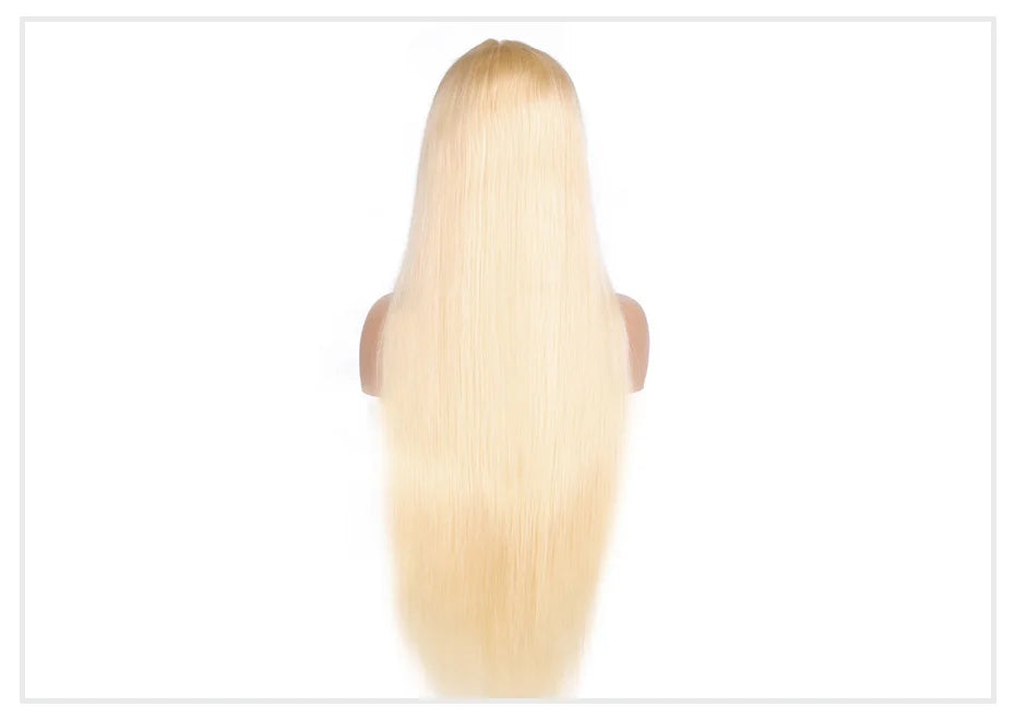 13x4 13x6 360 HD Transparent 613 Honigblond Farbe Spitze Front Echthaar Perücken für Frauen Rohes brasilianisches glattes Lace Frontal Perücke