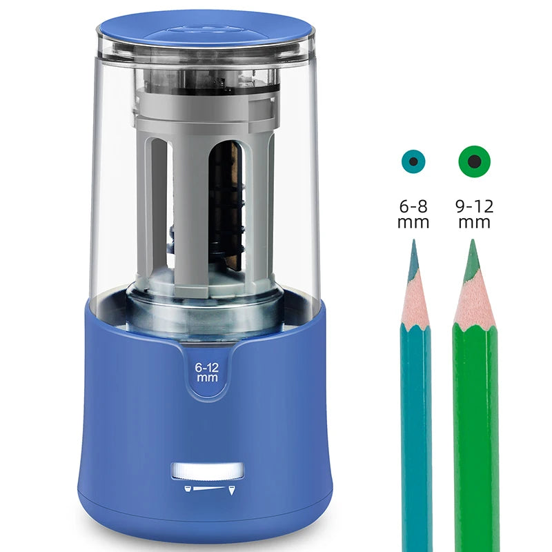 Tenwin Automatic Electric Pencil Sharpener For Colored Pencils Sharpen Mechanical Office School Supplies Stationery Free Ship - Shoppiline