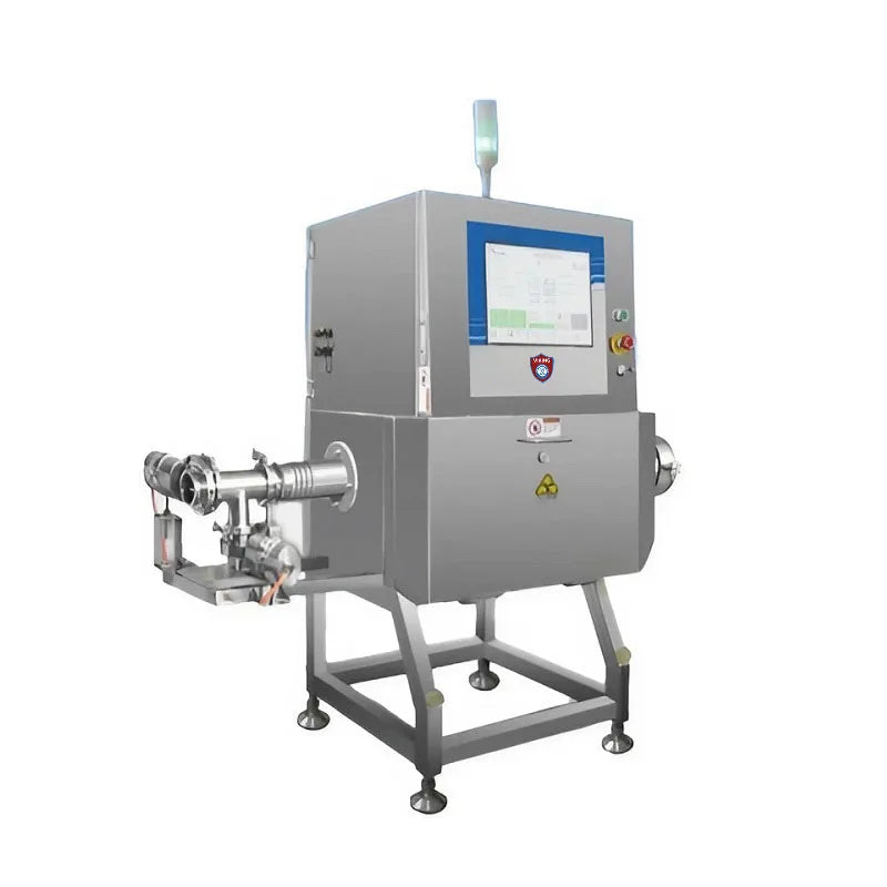 Industrial Metal Detection X-ray Inspection System Food Grade for Sauce and Liquids X-ray Inspection of Food Through a Pipeline