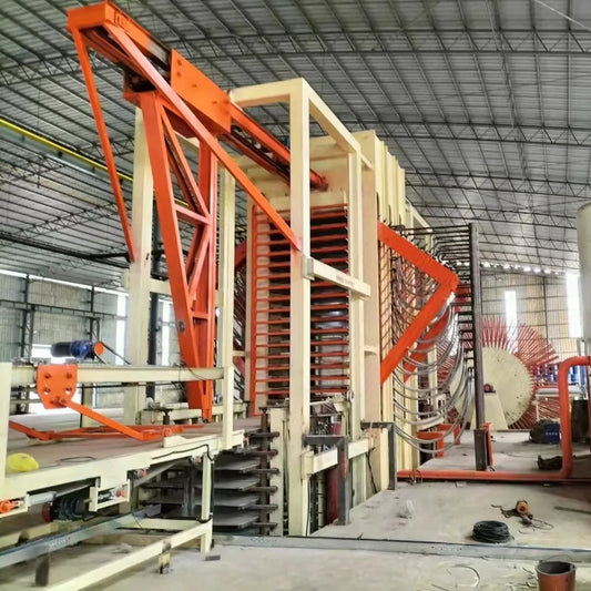 Manufacturing Plant Applicable Woodworking Machinery Including PLC Gearbox Manual Wood Panel Chipboard Particle Board Production