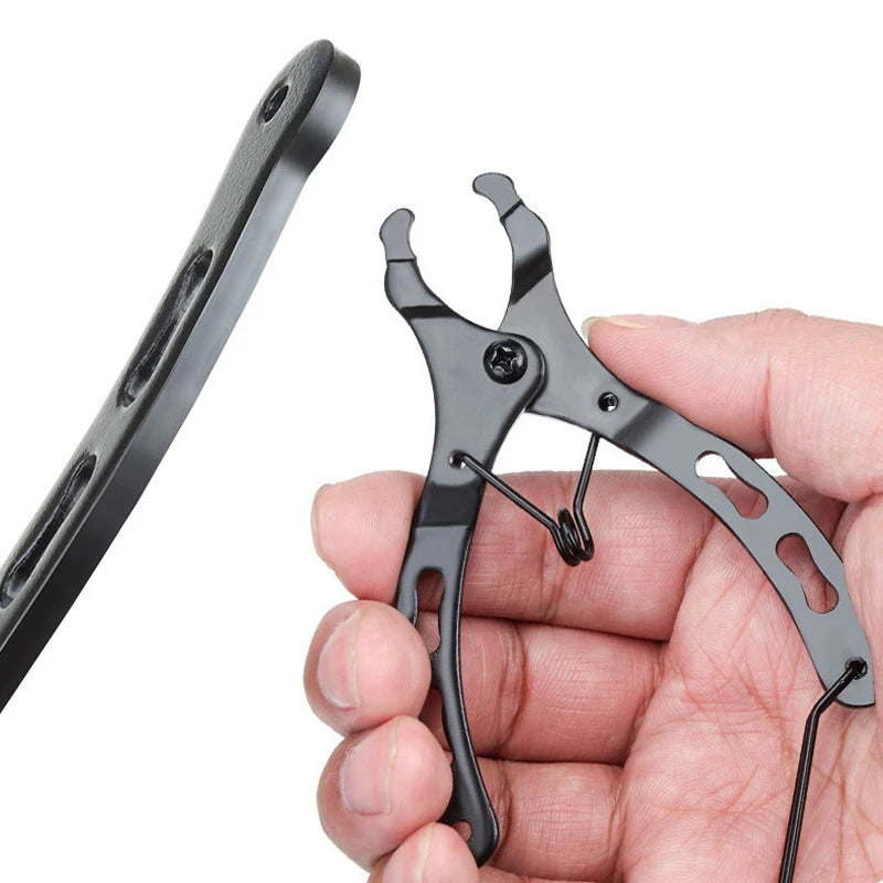 Bicycle Chain Link Pliers Repair Tool  Potable MTB Chain Squeeze Plier  Mini Bike Magic Buckle Quick Link Tool Bicycle Accessory
