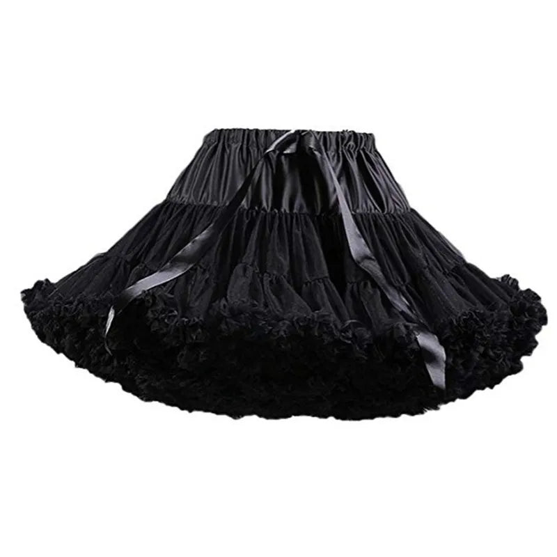 Neue Ankunft Petticoats Hochzeit Braut Krinoline Damen Mädchen Unterrock für Party Weiß Blau Schwarz Ballett Tanz Rock Tutu