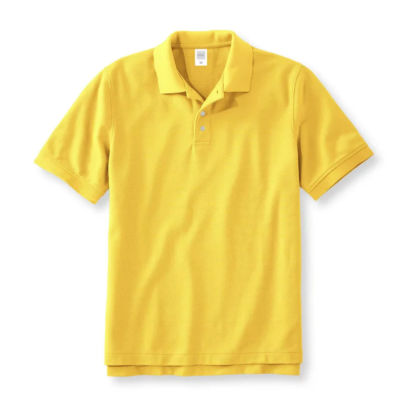 100 Cotton Polo Shirt Men,Light luxury Brand PoloShirt,Summer Short Sleeve Tee Shirt Fashion Tops Quality Clothes Golf Wear - Shoppiline