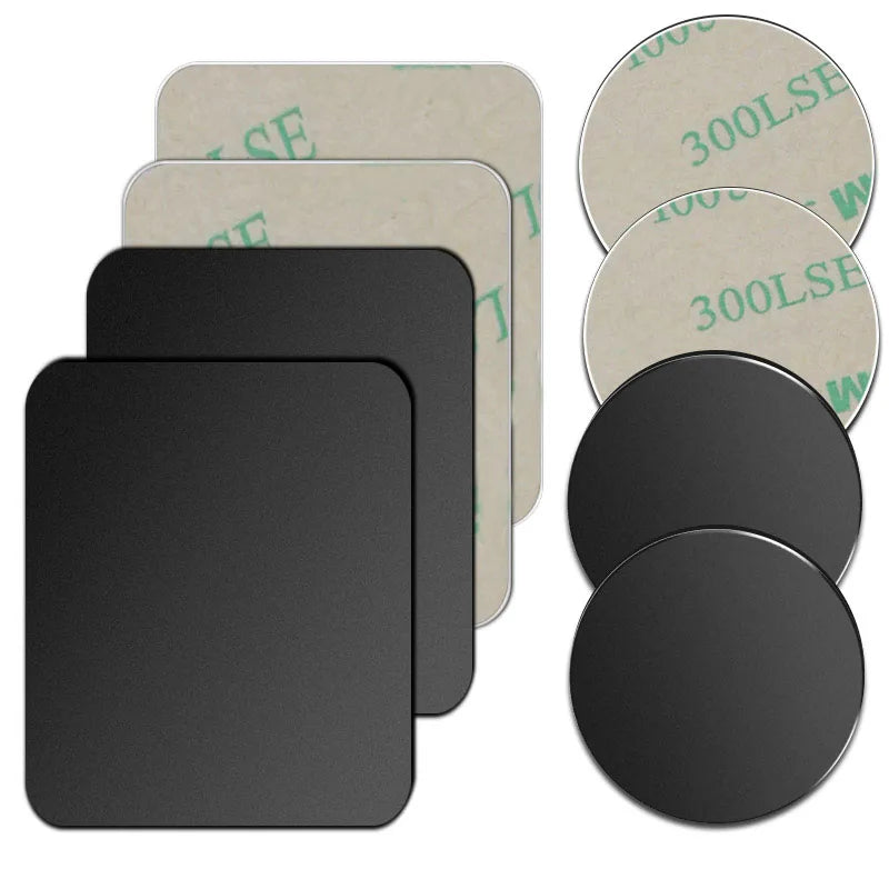 5pcs Autocollant Plaque Métallique disque de fer pour Support Téléphone Portable Magnétique Pour Support Téléphone Voiture Magnétique