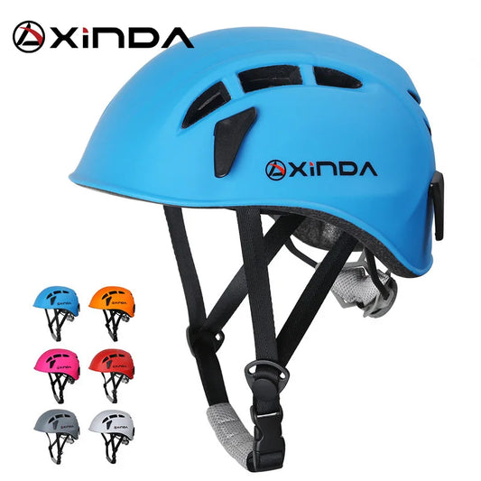 Xinda Outdoor Rock Climbing Helmet Speleology Mountain Rescue Equipment To Expand Safety Helmet Caving Work Helmet - Shoppiline