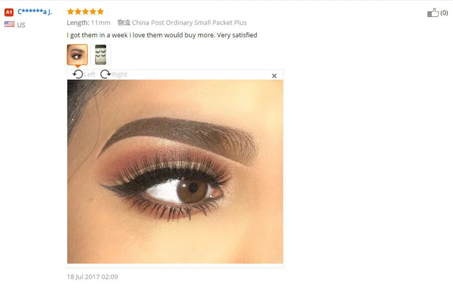 Neu 3 Paar natürliche falsche Wimpern Fake Lashes langes Make-up 3D Nerzwimpern Verlängerung Wimper Nerzwimpern für Schönheit #X11