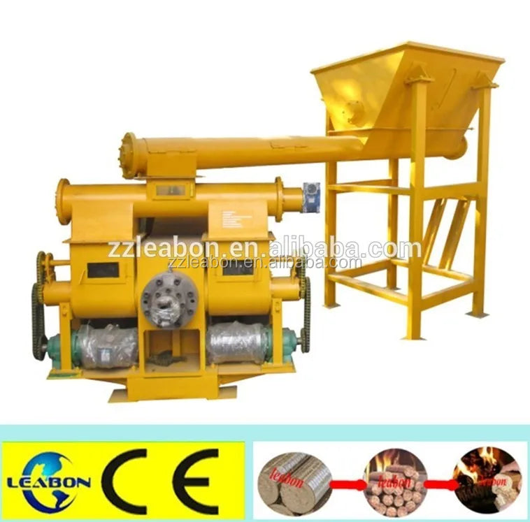 500-1000KG/H Straw/Hay Briquette Machine Sawdust Briquetting Presses Machine for Straw Briquettes
