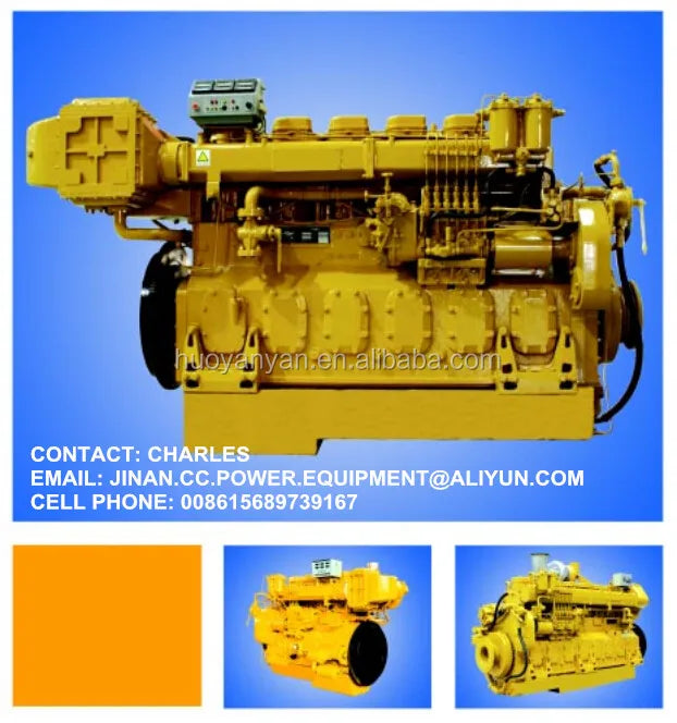 200-800KW Diesel Generators for Home Use with Natural Gas & Biogas Remote Start ISO Certified 12V/16V Includes Pulley