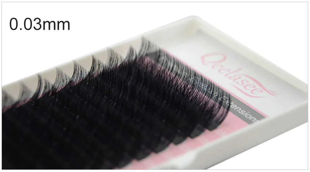 Qeelasee False Eyelash Extensions professional Mink Individual Lashes supplies maquiagem cilios volume fan eye lashes wholesale