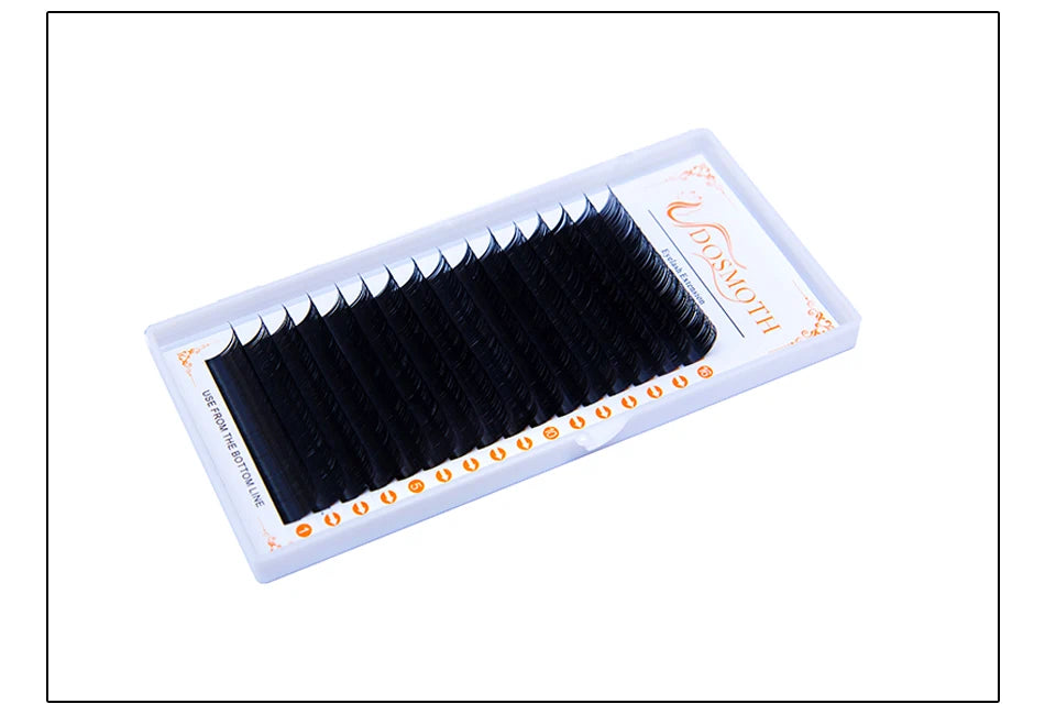DOSMOTH- Soft Eyelash Extension, Individual Lashes,Faux Mink Eyelashes, False Eyelash, 16Rows Thickness, 0.03 to 0.20
