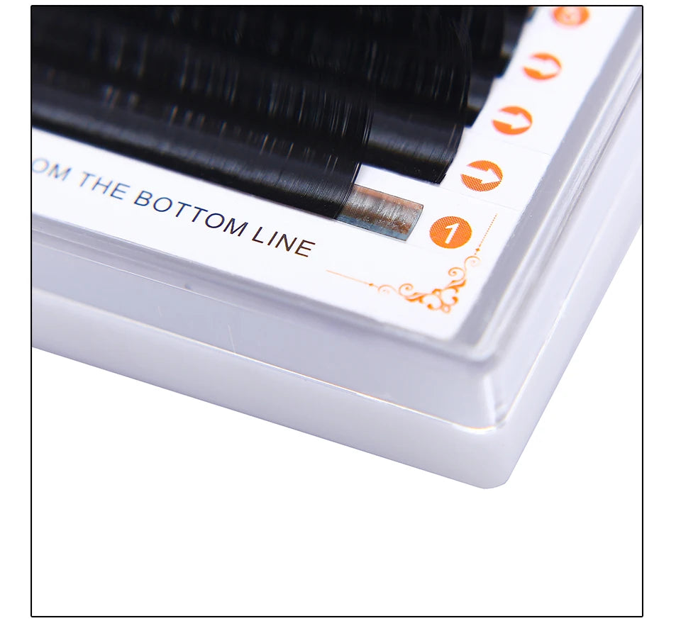 DOSMOTH- Soft Eyelash Extension, Individual Lashes,Faux Mink Eyelashes, False Eyelash, 16Rows Thickness, 0.03 to 0.20