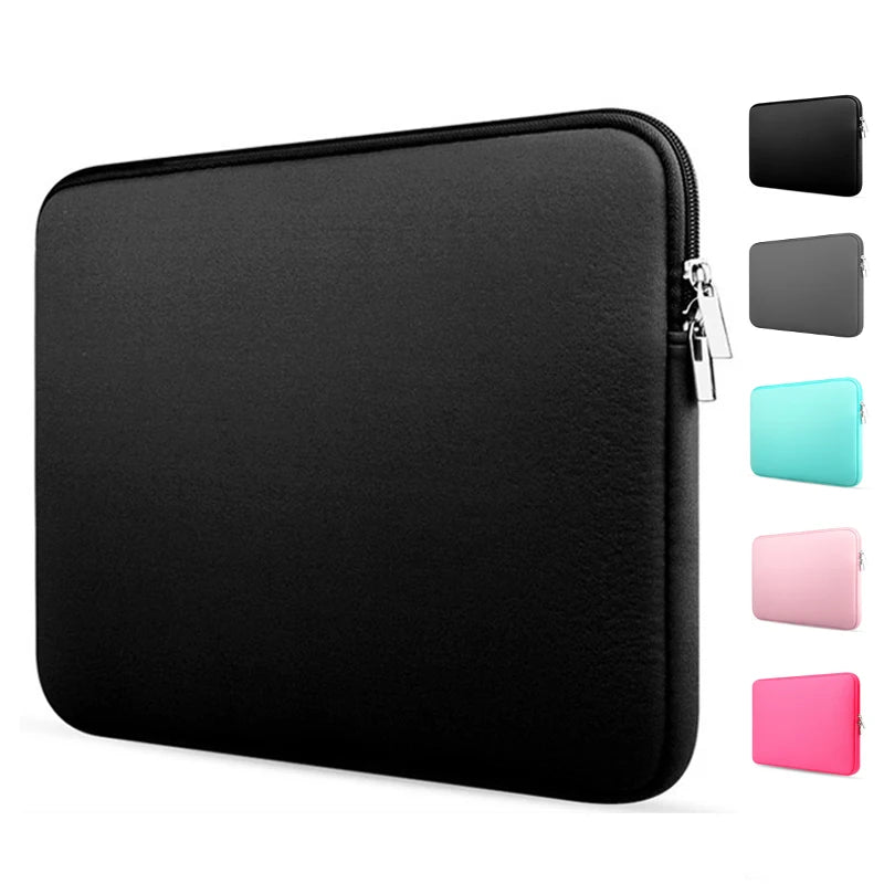 Weiche Laptoptasche für Xiaomi HP Dell Lenovo Notebook Computer für Macbook Air Pro Retina 11 12 13 14 15 15.6 Hülle Hülle Cover