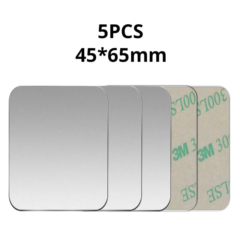 5pcs Autocollant Plaque Métallique disque de fer pour Support Téléphone Portable Magnétique Pour Support Téléphone Voiture Magnétique