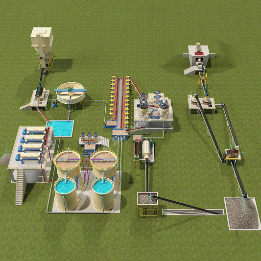 240TPD Lithium Ore Lepidolite Concetrate Spodumene Beneficiation Plant