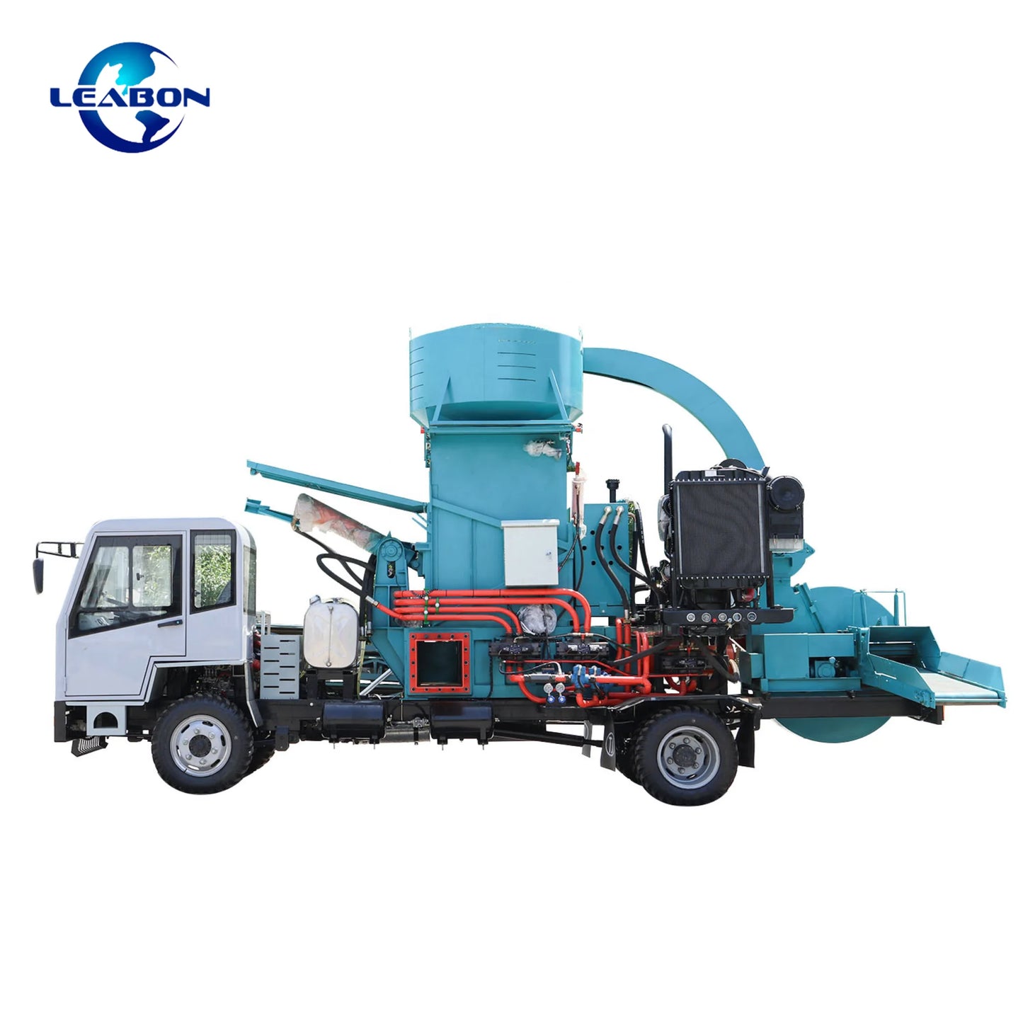 Mobile Farmland Straw Grass Corn Stalk Baler Storage Mini Maize Baler Smash Straw Sawdust Silage Baler Machine