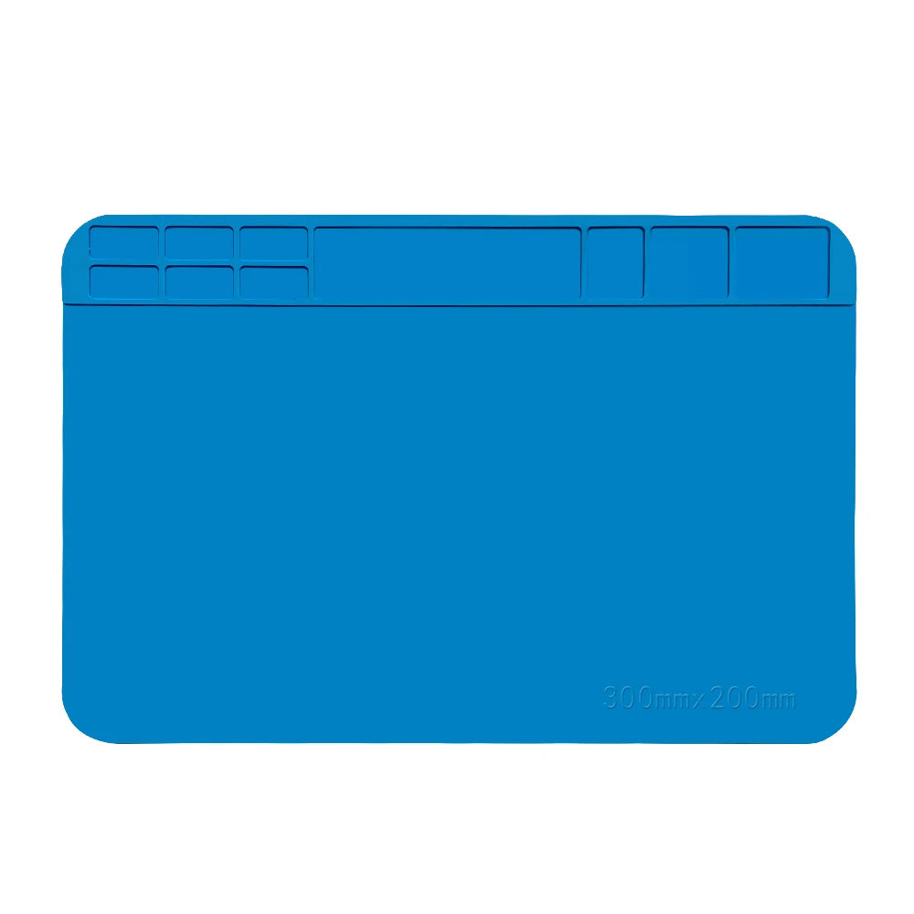 Silicone Soldering Mat Pad Desk Platform  for Welding Station Iron Phone PC  Repair Magnetic Heat Insulation No Lead S-160