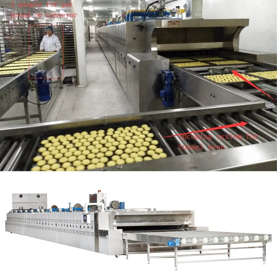Yoslon Heißer Verkauf Industrieller Brot-Tunnelofen Kommerzieller Bäckerei-Ofen