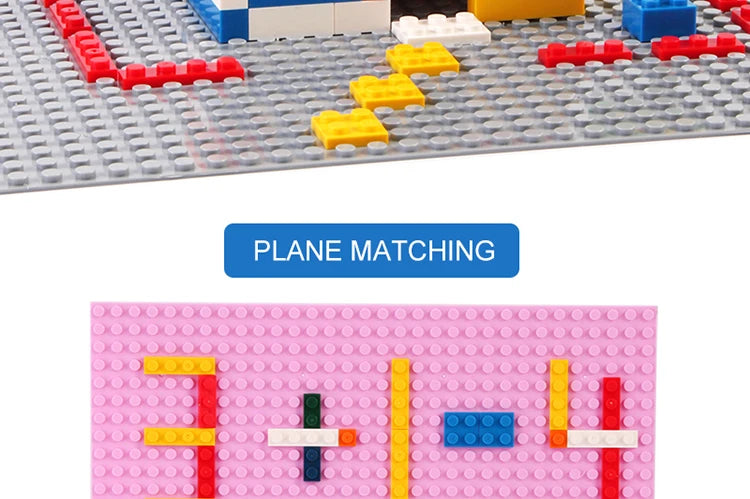 MOC Educational Building Blocks: Creative Construction Kit with Base Plate and Assembly Tool for Educational Puzzle Toys