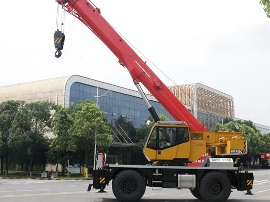 China 120 Ton Rough Terrain Truck Crane SRC1200 With Low Maintenance Cost to Botswana