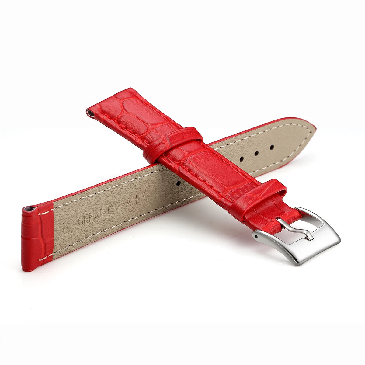 Premium Genuine Leather Watchbands 12/14/16/18/19/20/21/22/24 mm Watch Band Strap High Quality Wrist Belt Bracelet + Tool