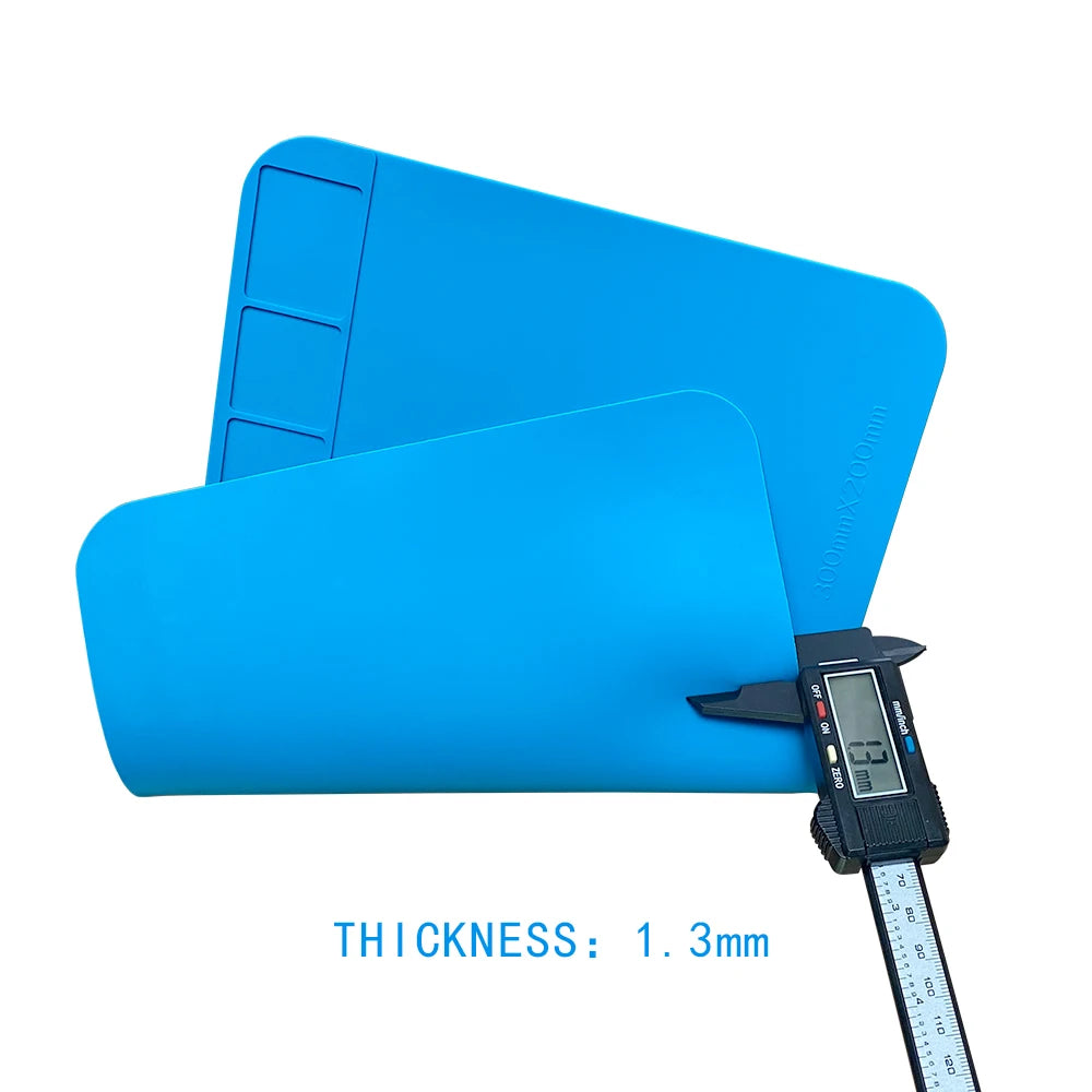 Silicone Soldering Mat Pad Desk Platform  for Welding Station Iron Phone PC  Repair Magnetic Heat Insulation No Lead S-160