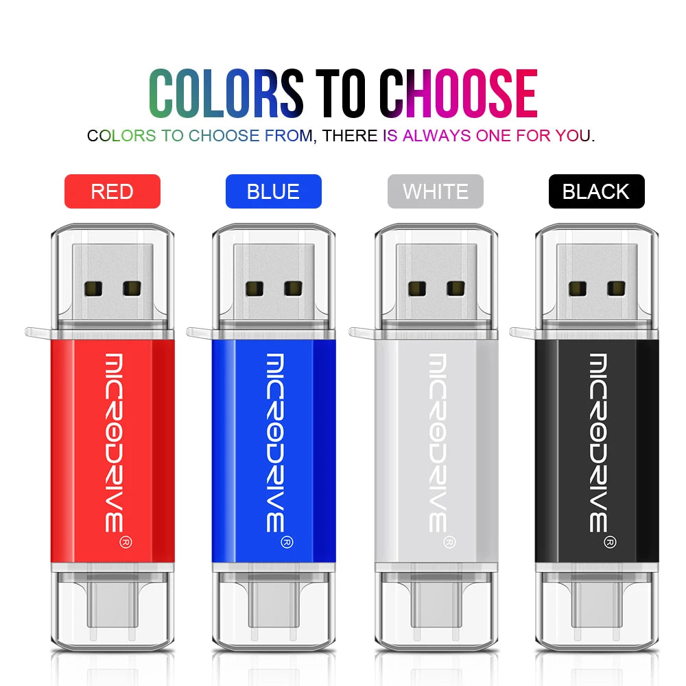 Type C USB flash drive 128MB 1GB 2GB 4GB 8GB 16GB 32GB 64GB 128GB for Andriods SmartPhone Memory MINI Usb Stick USB C