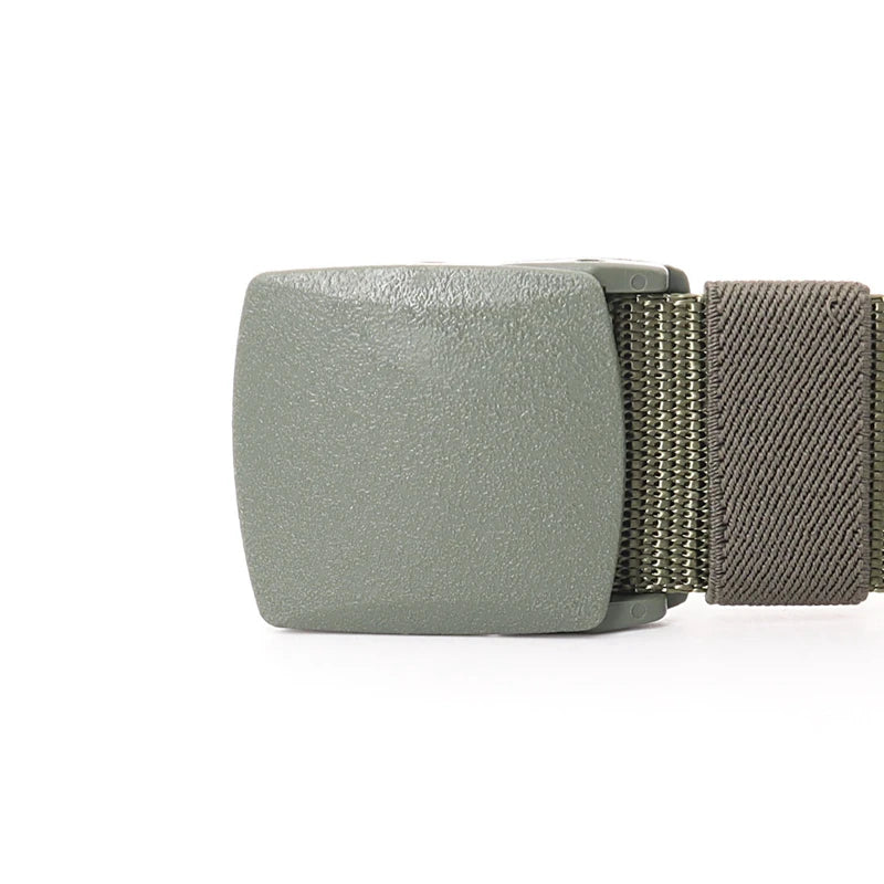 38mm Tactical Waist Belt Unisex Lightweight Weave Fabric with Plastic Buckle for Airport Security Men Women Camouflage Style